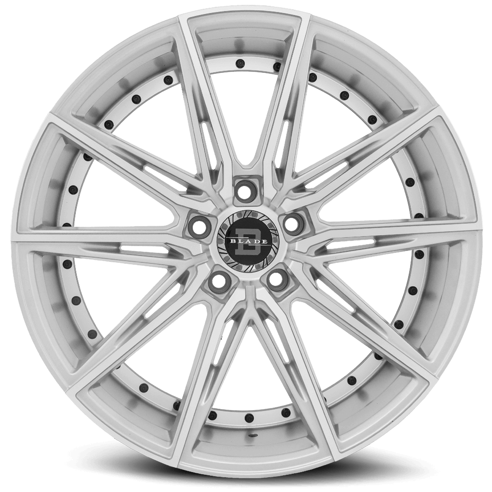 BLADE WHEELS BRVT-459 “BARRETT” SILVER MACHINED