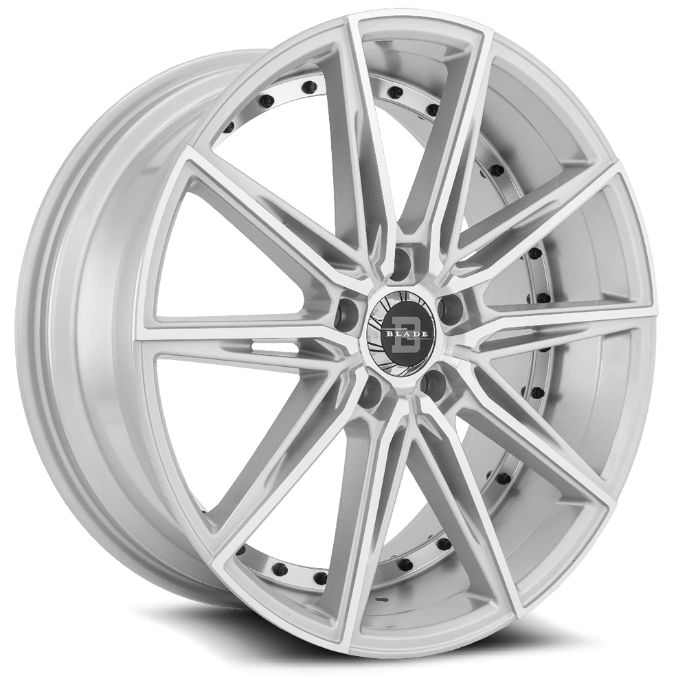 BLADE WHEELS BRVT-459 “BARRETT” SILVER MACHINED