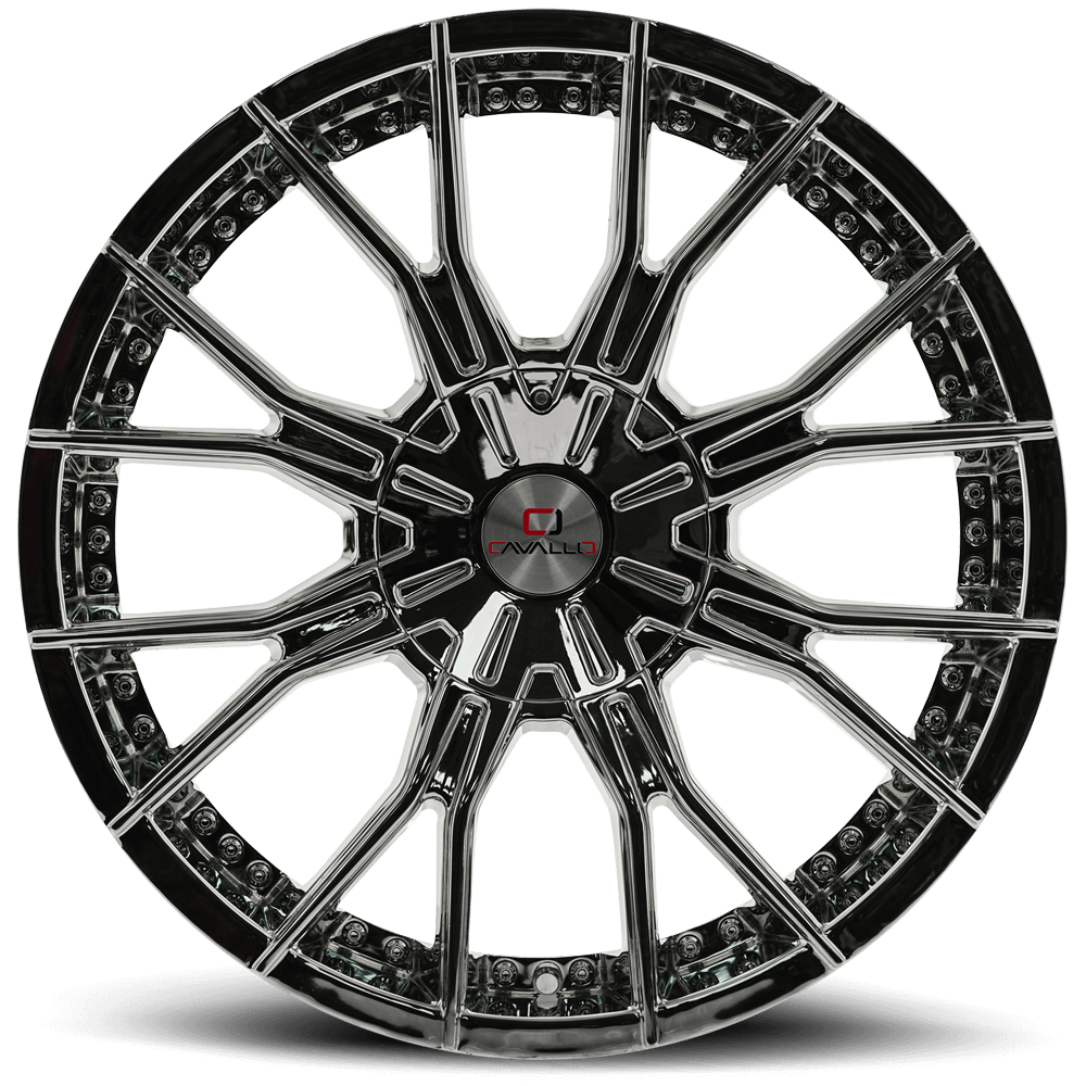 CAVALLO WHEELS CLV-36 SILVER MACHINED