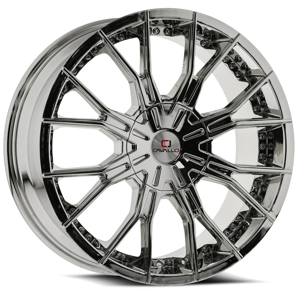 CAVALLO WHEELS CLV-36 SILVER MACHINED