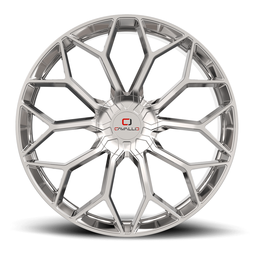 24×9 CAVALLO WHEELS CLV-44 CHROME