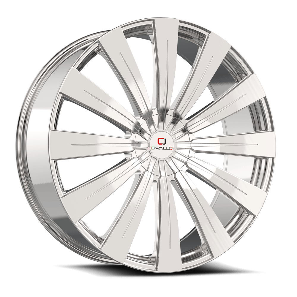 26" CAVALLO WHEELS CLV-49 CHROME