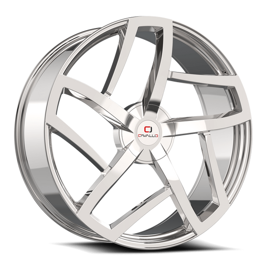 20" CAVALLO WHEELS CLV-50 CHROME