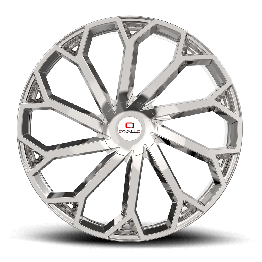 24" CAVALLO WHEELS CLV-51 CHROME