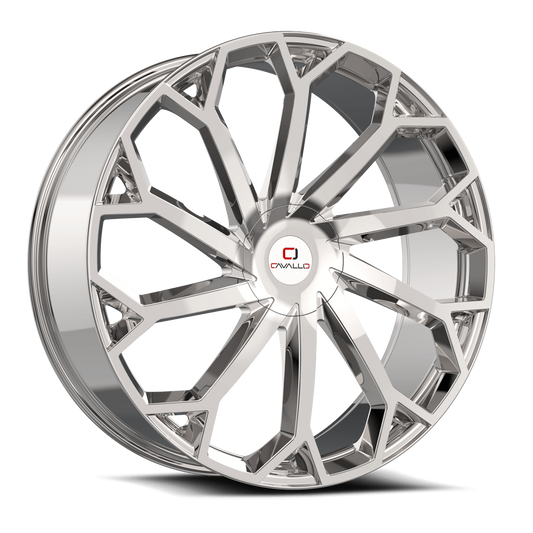 18" CAVALLO WHEELS CLV-51 CHROME