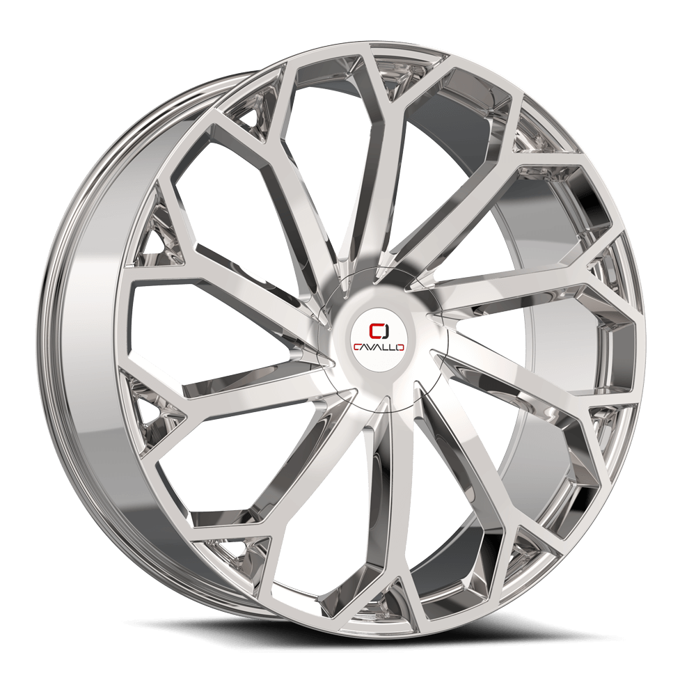 26" CAVALLO WHEELS CLV-51 CHROME