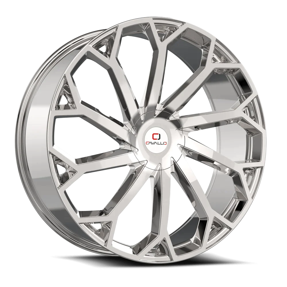 26" CAVALLO WHEELS CLV-51 CHROME