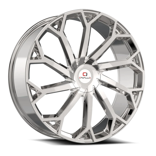 26" CAVALLO WHEELS CLV-51 CHROME