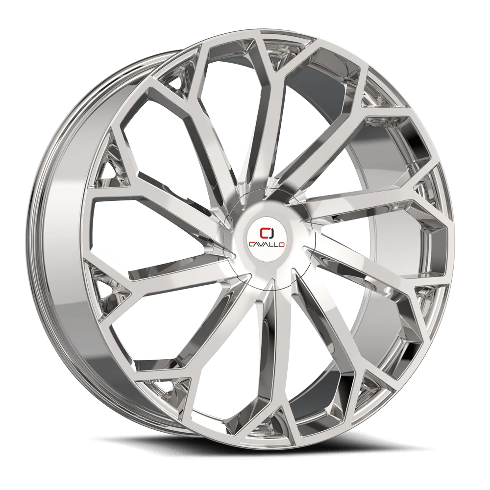24" CAVALLO WHEELS CLV-51 CHROME