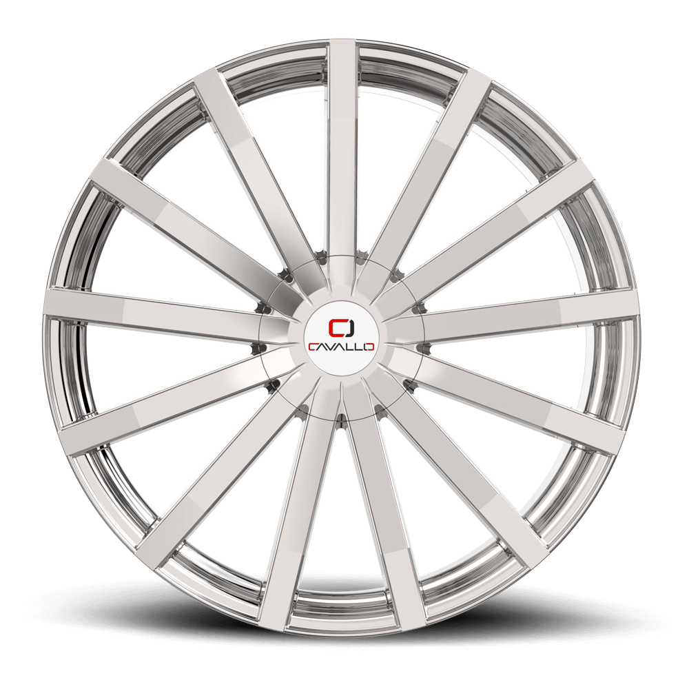 24" CAVALLO WHEELS CLV-52 CHROME