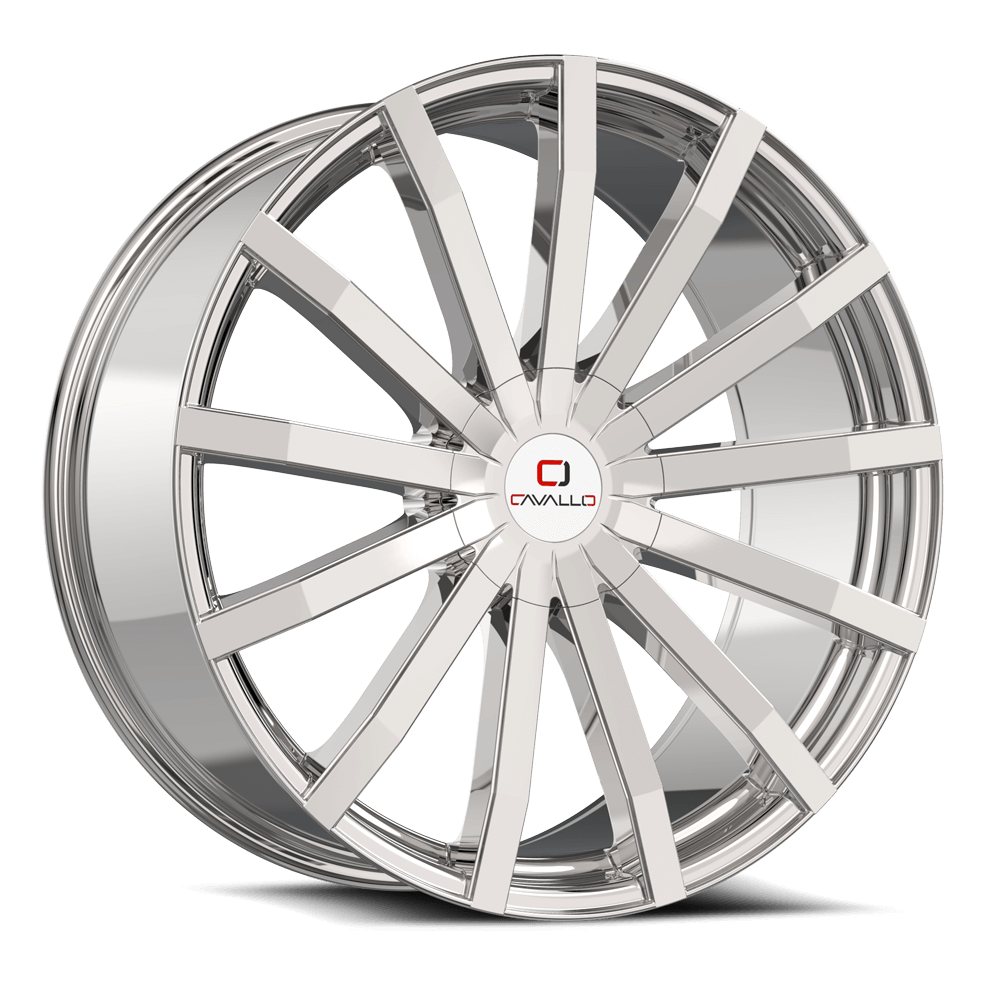 20" CAVALLO WHEELS CLV-52 CHROME