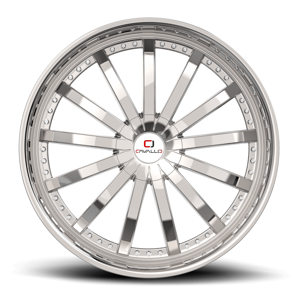 22" CAVALLO WHEELS CLV-53 CHROME