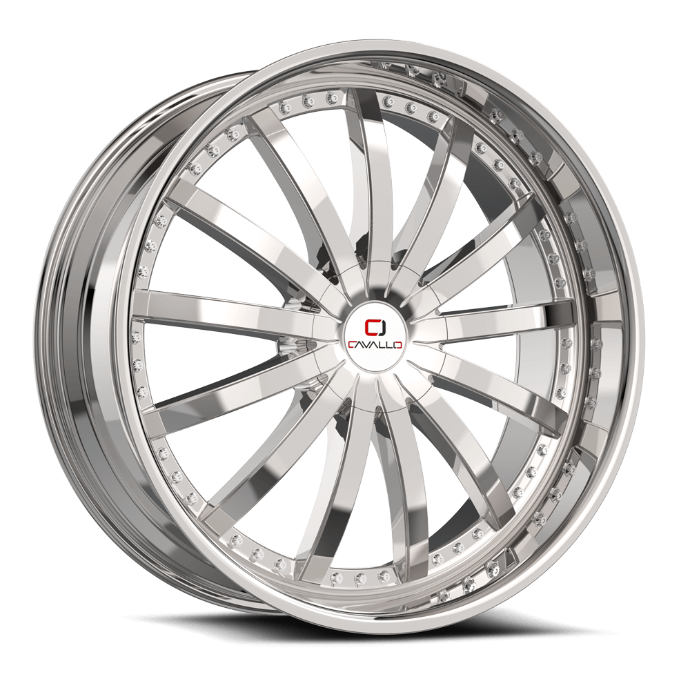 22" CAVALLO WHEELS CLV-53 CHROME