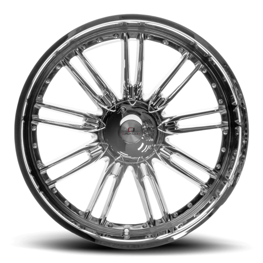 18×8.0 CAVALLO WHEELS CLV-54 CHROME