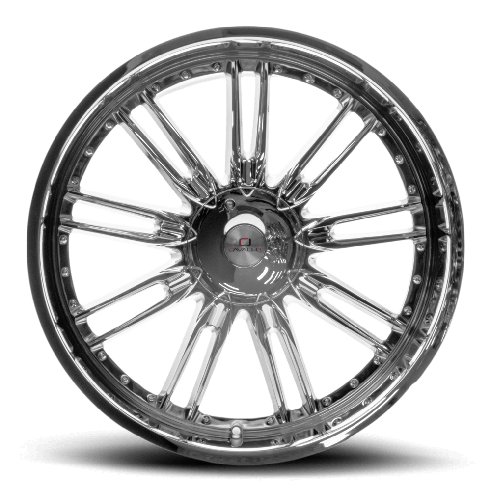 20×8.5 CAVALLO WHEELS CLV-54 CHROME