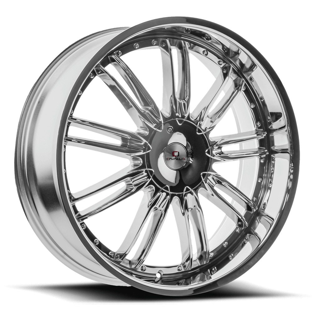 20×8.5 CAVALLO WHEELS CLV-54 CHROME