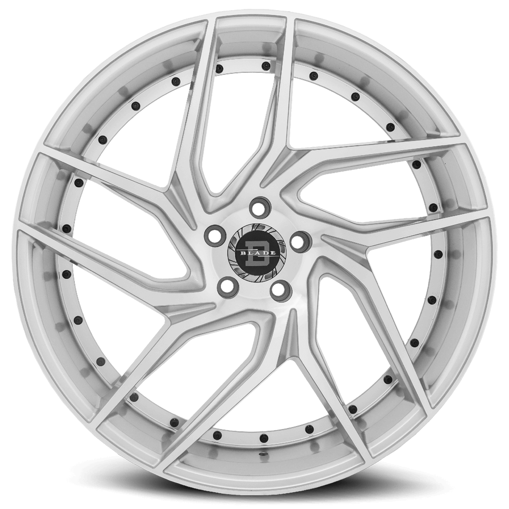 BLADE WHEELS BRVT-456 “ENZO” SILVER MACHINED