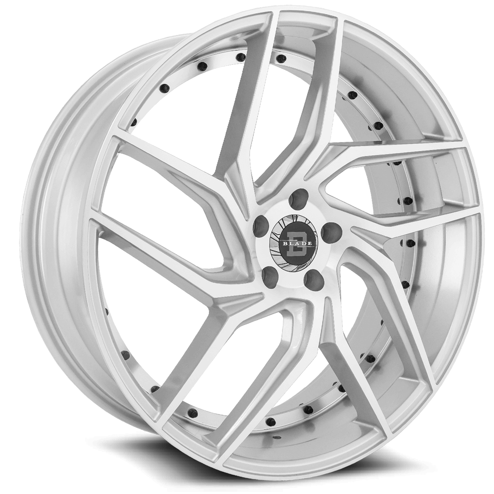 BLADE WHEELS BRVT-456 “ENZO” SILVER MACHINED