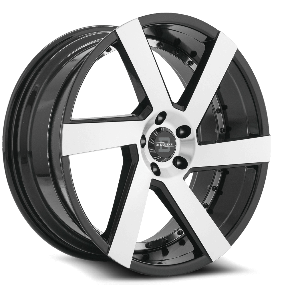 BLADE WHEELS BRVT-452 “MADDOX” GLOSS BLACK MACHINED
