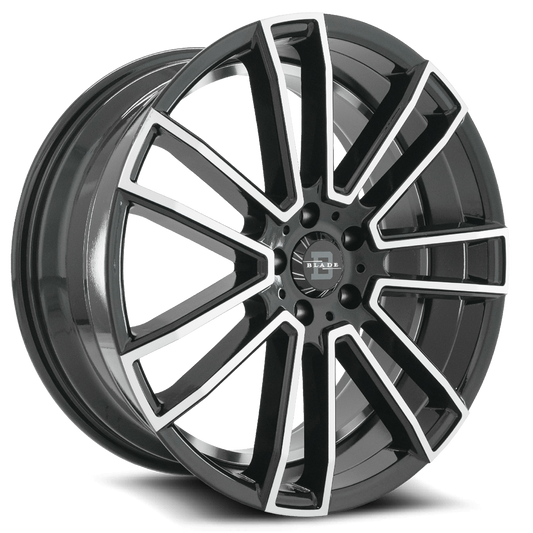 BLADE WHEELS BL-401 “NADIR” GLOSS BLACK MACHINED