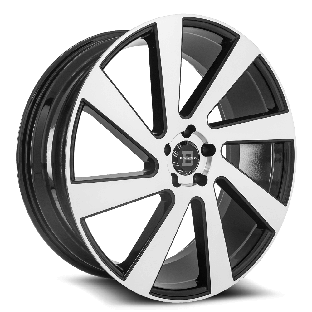 BLADE WHEELS BL-406 “NAPO” GLOSS BLACK MACHINED