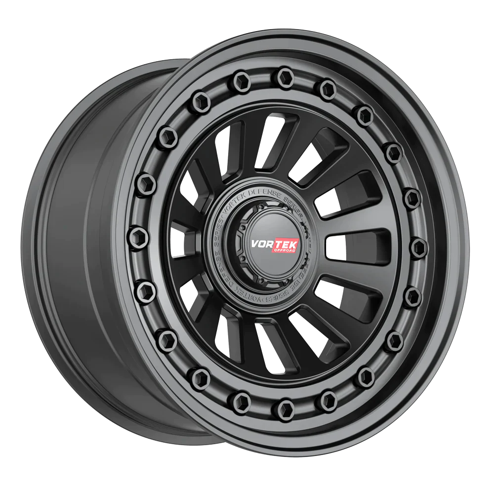 20×9.5 VORTEK WHEELS VRD-702 MATTE BLACK