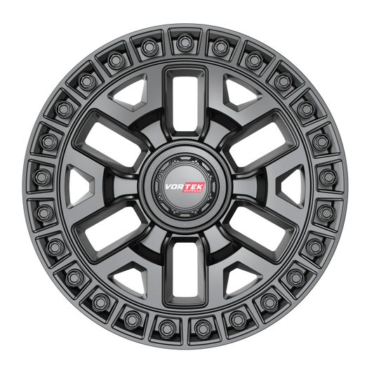 20×9.5 VORTEK WHEELS VRD-704 MATTE BLACK