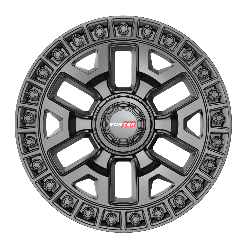 22X10 VORTEK WHEELS VRD-704 MATTE BLACK