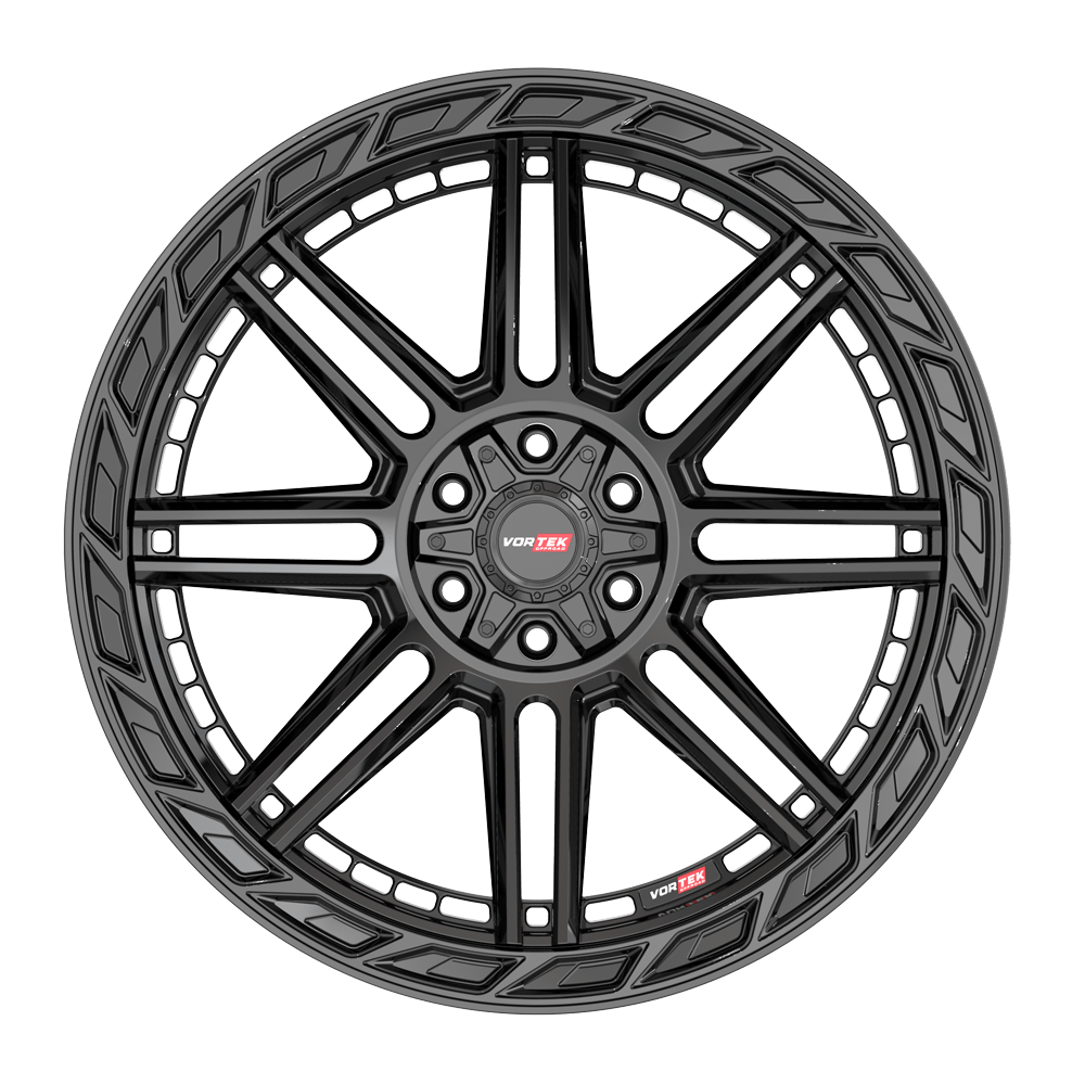 20X10 VORTEK WHEELS VRP-501 GLOSS BLACK