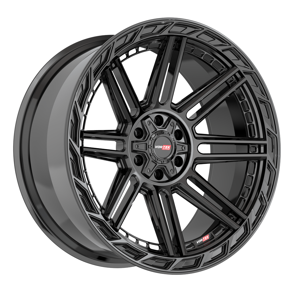 20X10 VORTEK WHEELS VRP-501 GLOSS BLACK