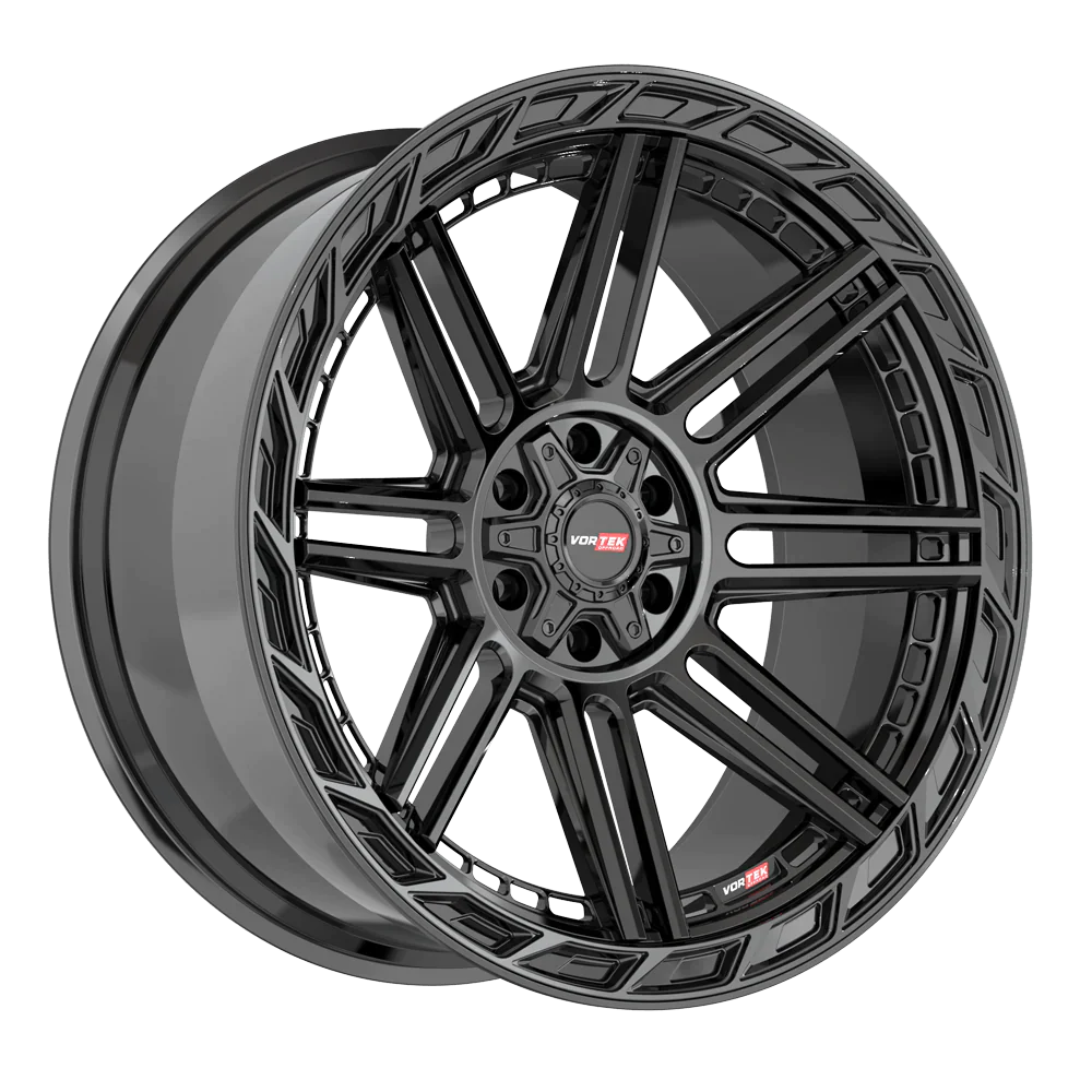 22X10 VORTEK WHEELS VRP-501 GLOSS BLACK