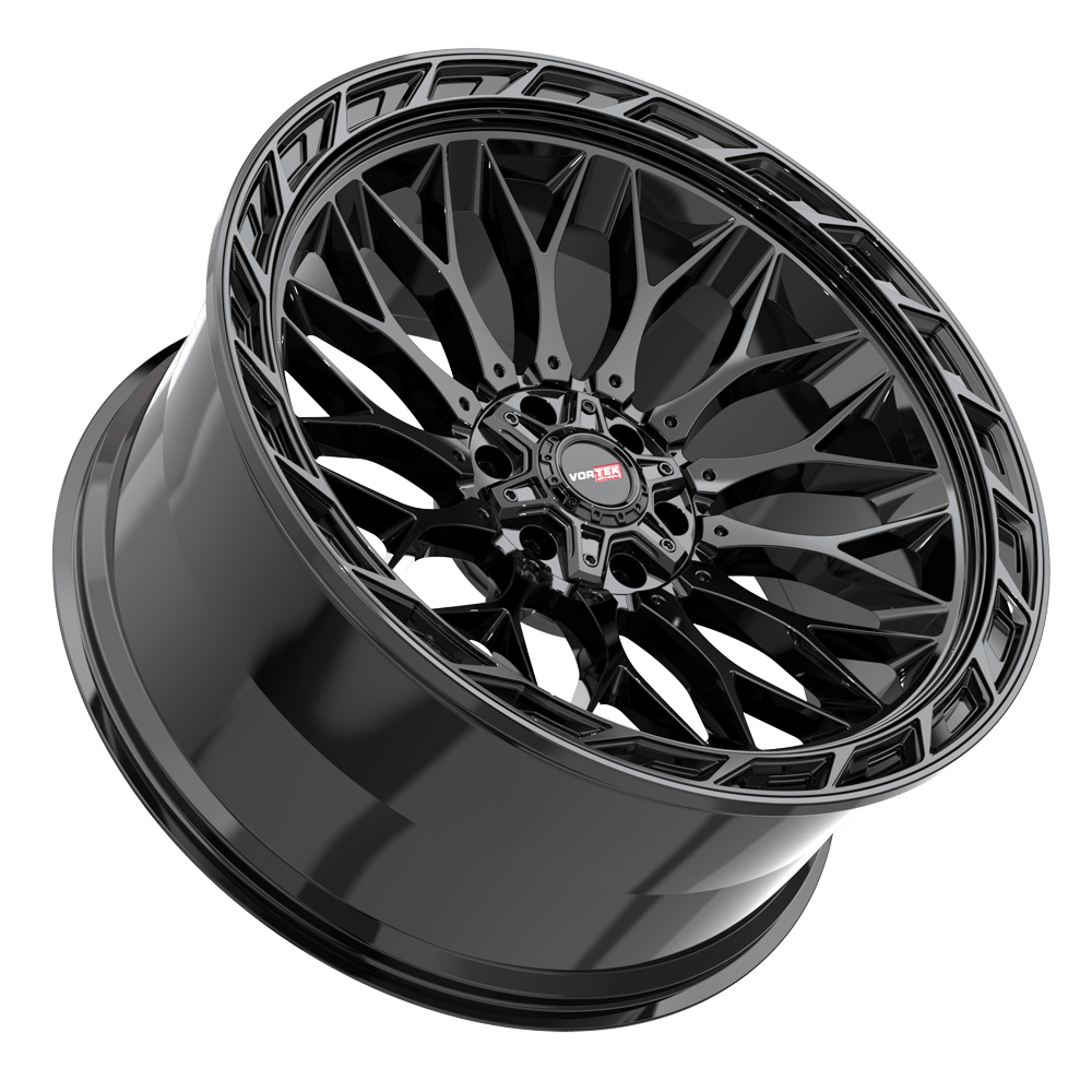 20X10 VORTEK WHEELS VRP-503 GLOSS BLACK