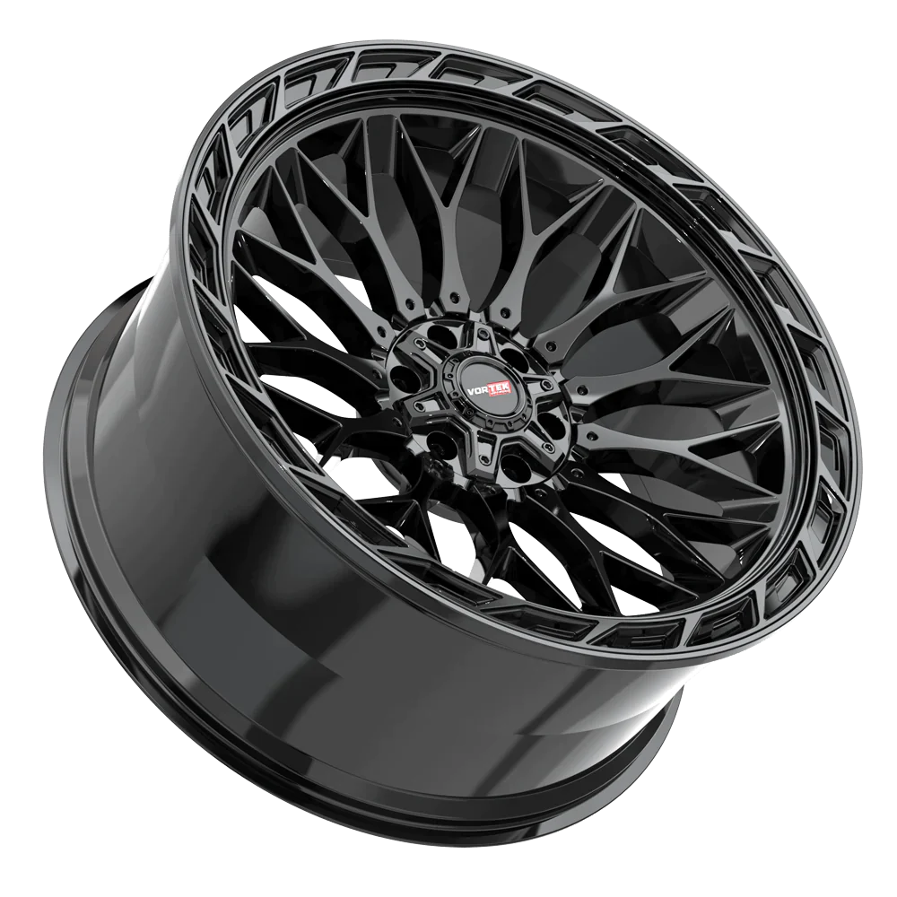 22X10 VORTEK WHEELS VRP-503 GLOSS BLACK