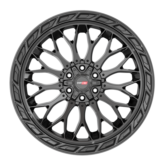 20X10 VORTEK WHEELS VRP-503 GLOSS BLACK