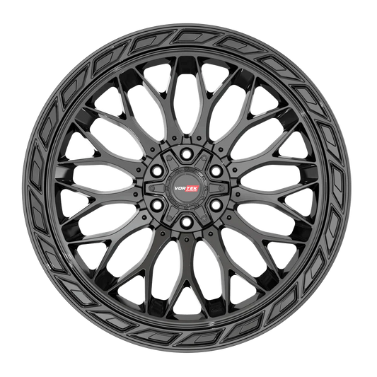 24×11 VORTEK WHEELS VRP-503 GLOSS BLACK