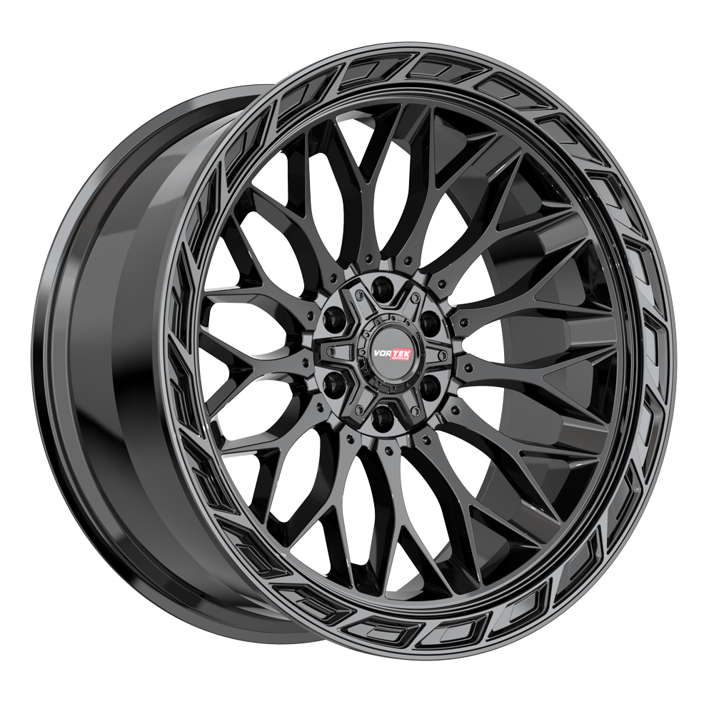 20X10 VORTEK WHEELS VRP-503 GLOSS BLACK