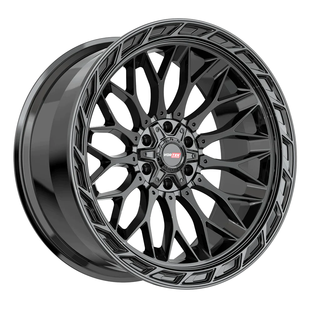 22X10 VORTEK WHEELS VRP-503 GLOSS BLACK