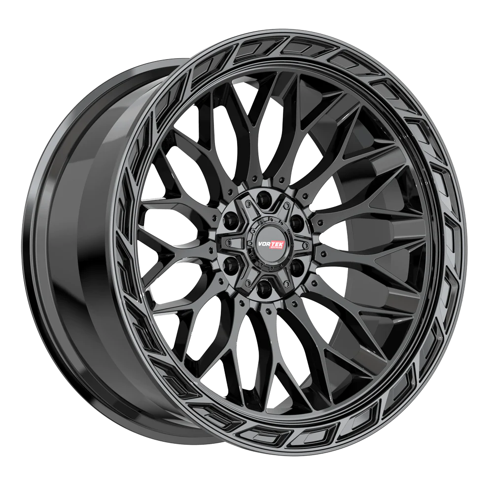 20×9 VORTEK WHEELS VRP-503 GLOSS BLACK