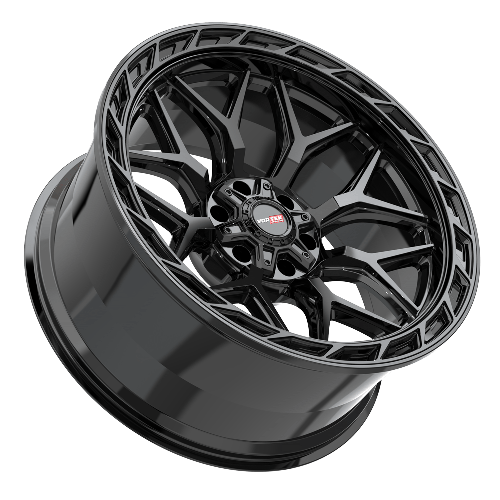 20X10 VORTEK WHEELS VRP-504 GLOSS BLACK