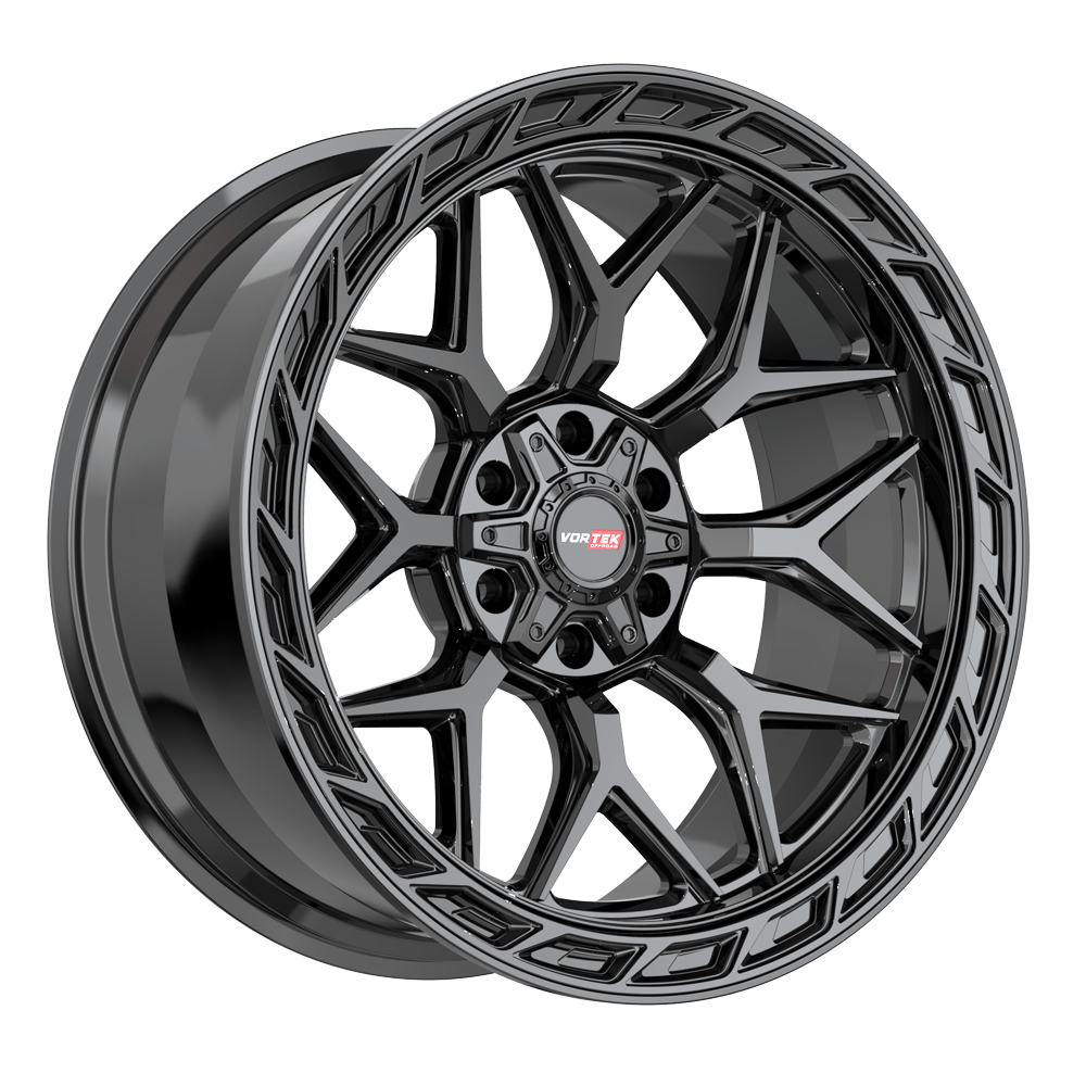 20X10 VORTEK WHEELS VRP-504 GLOSS BLACK