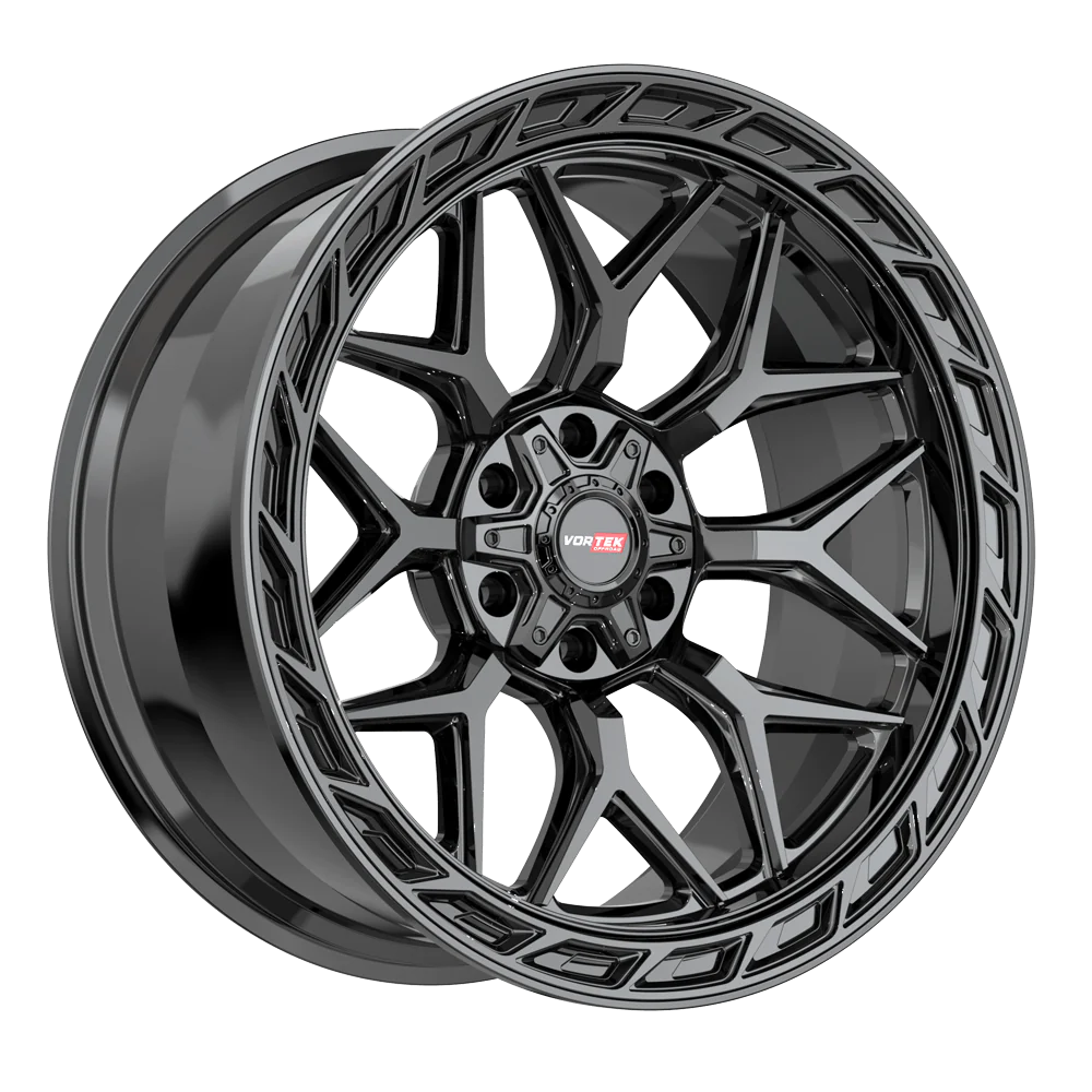 20×9 VORTEK WHEELS VRP-504 GLOSS BLACK