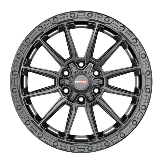 24X10 VORTEK WHEELS VRT-601 MATTE BLACK