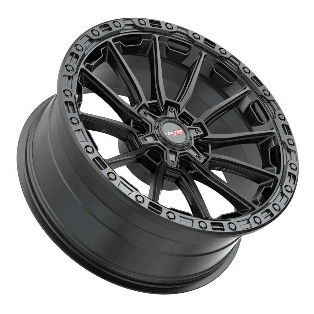 22X12 VORTEK WHEELS VRT-601 MATTE BLACK