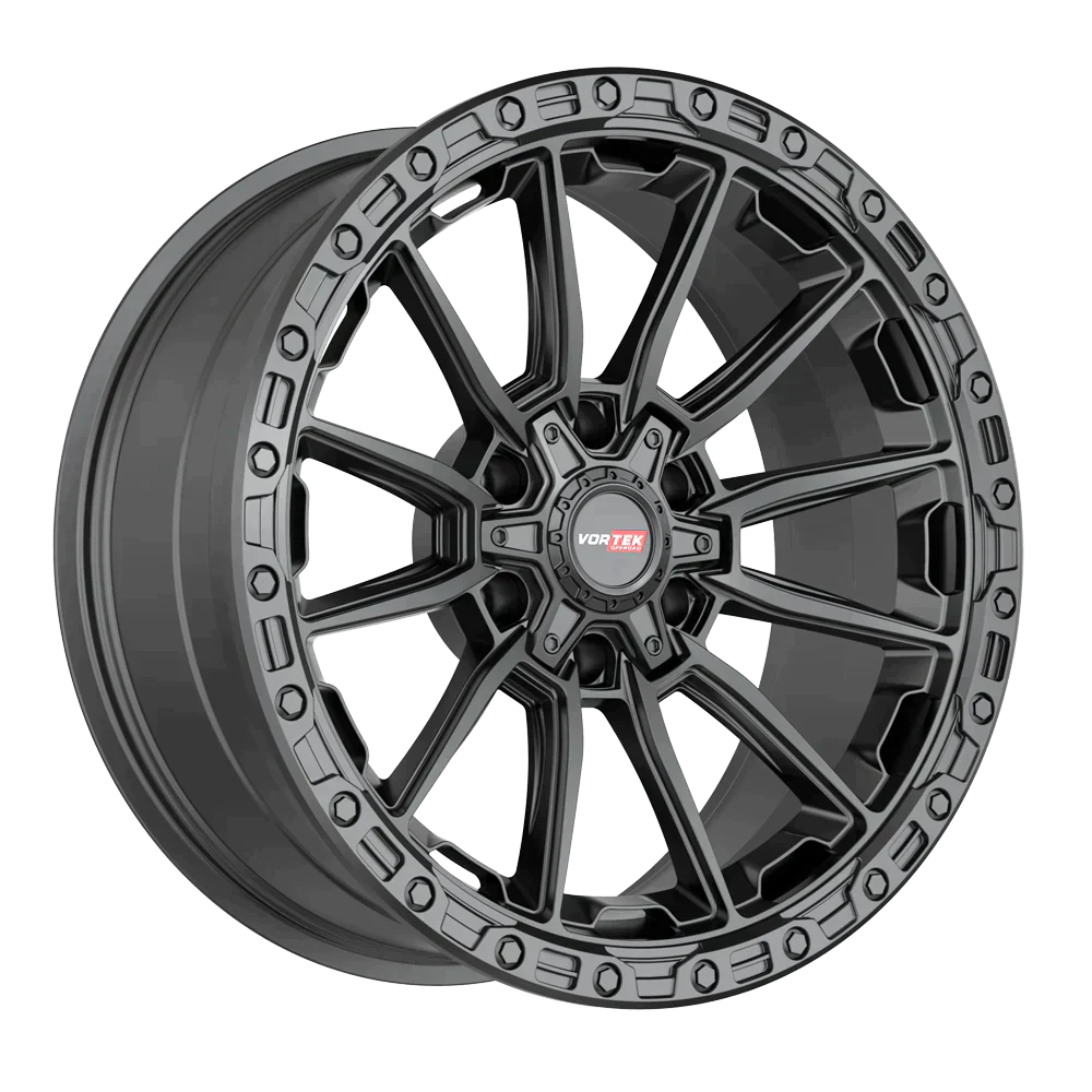 22X12 VORTEK WHEELS VRT-601 MATTE BLACK