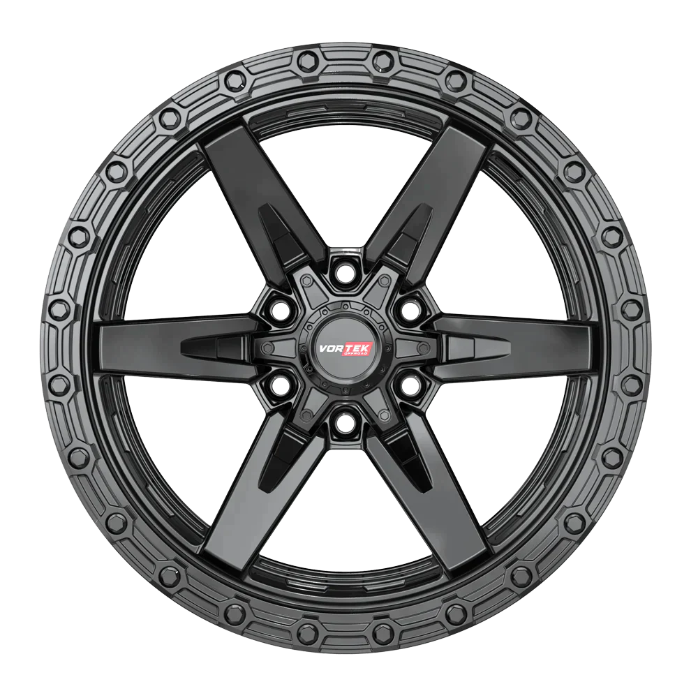 20×9 VORTEK WHEELS VRT-602 SATIN BLACK