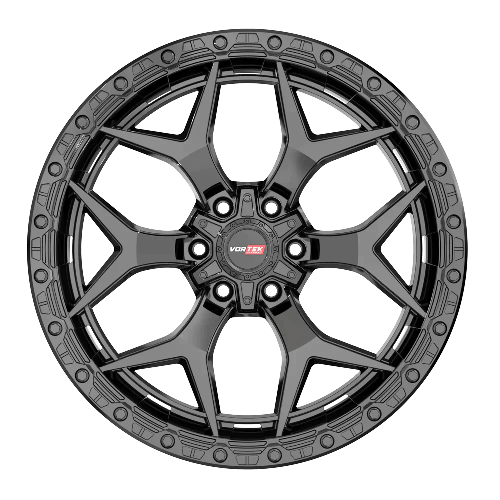 20X12 VORTEK WHEELS VRT-603 SATIN BLACK