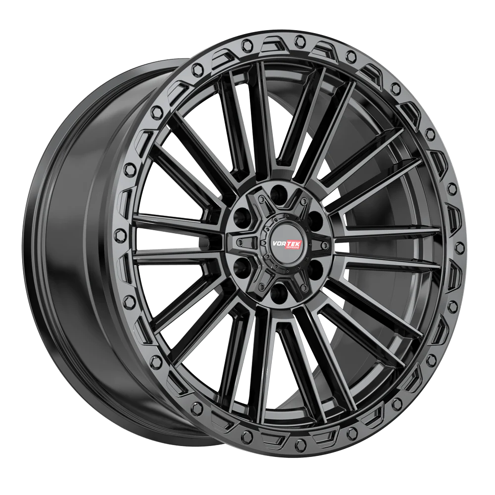 18×9 VORTEK WHEELS VRT-604 MATTE BLACK