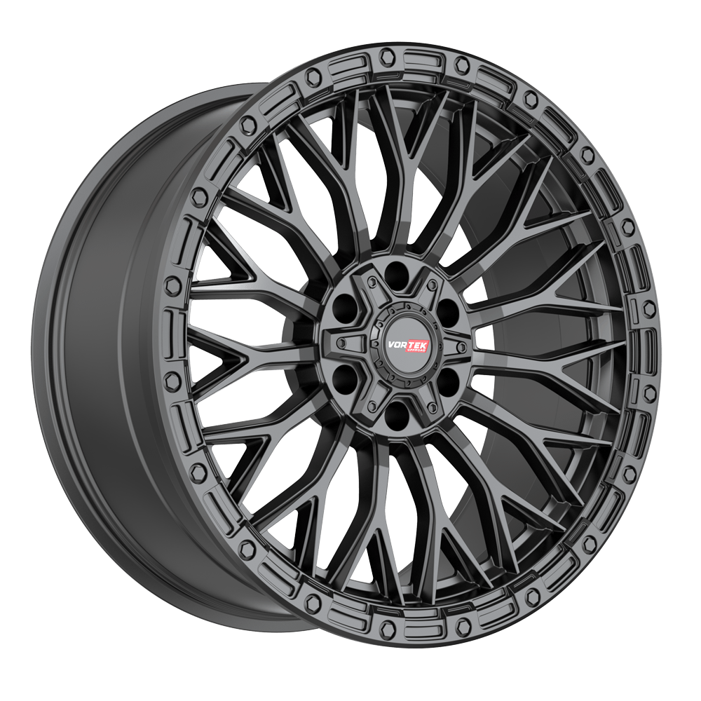 18×9 VORTEK WHEELS VRT-607 MATTE BLACK