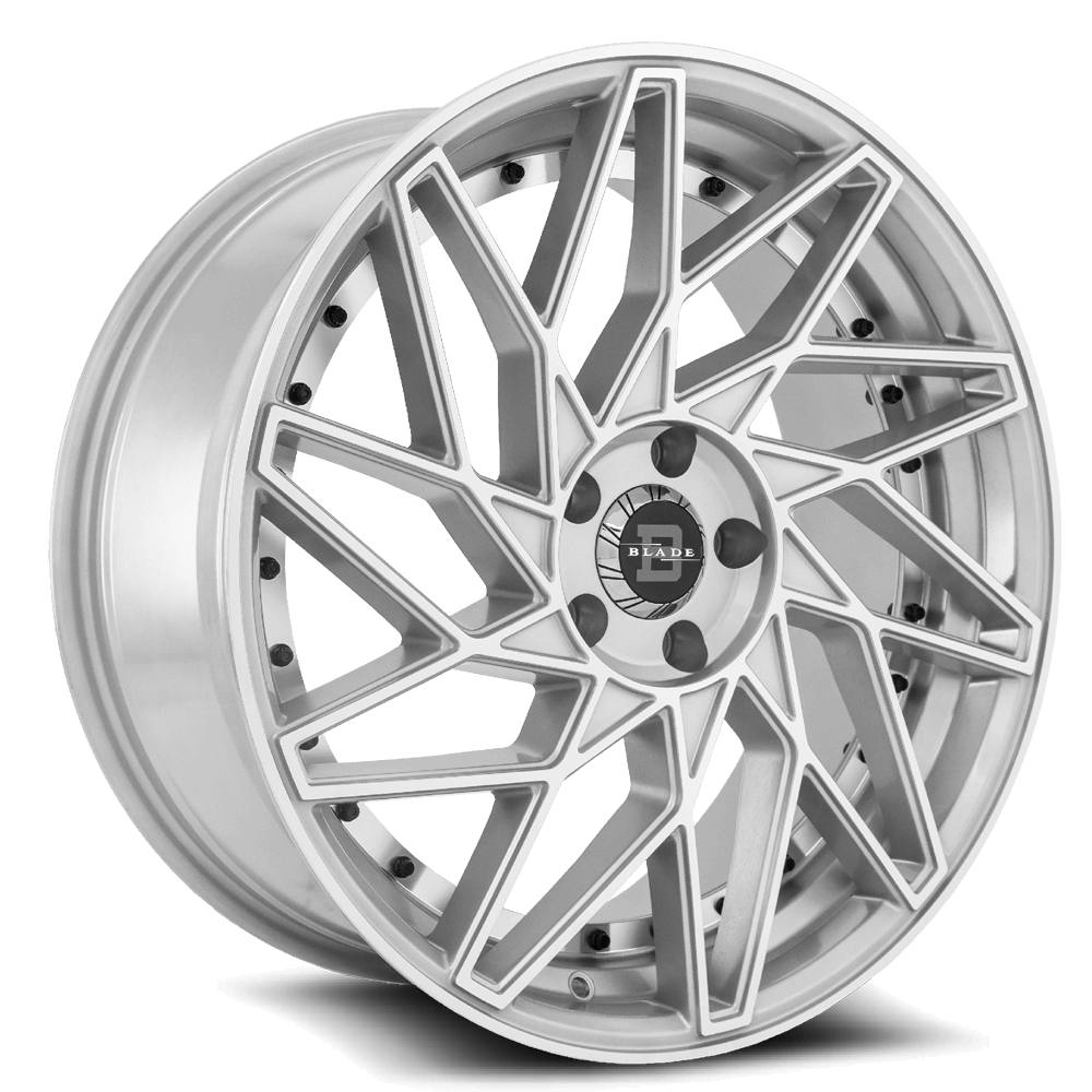 BLADE WHEELS BRVT-455 “VENZO” SILVER MACHINED