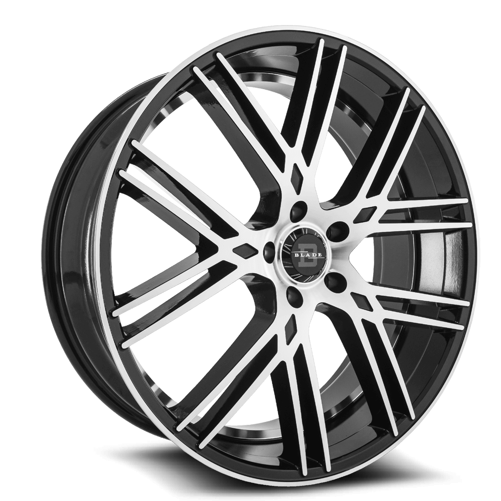 BLADE WHEELS BL-405 “VITTORO” GLOSS BLACK MACHINED